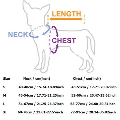 Dog Pet Harness Collar Adjustable🦮